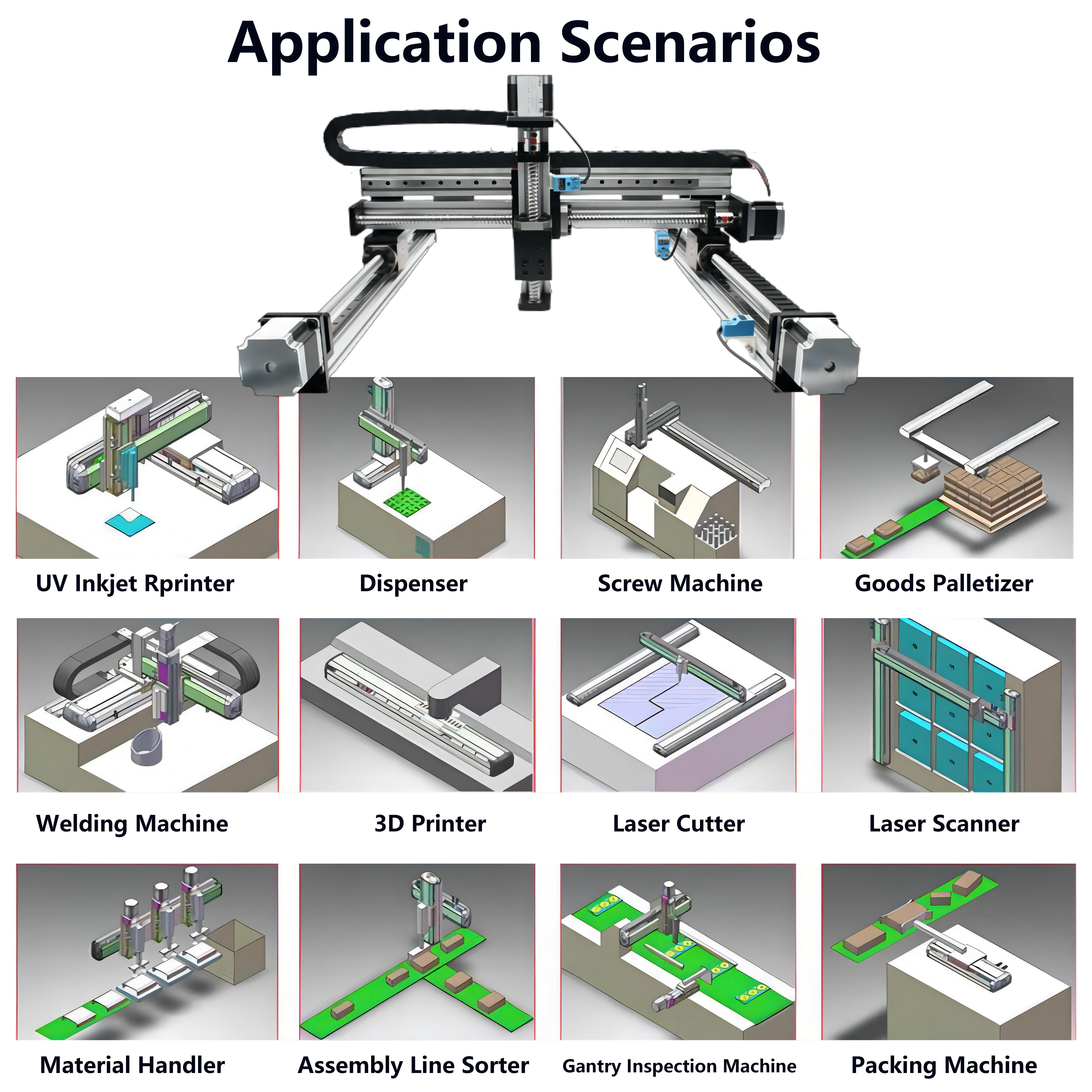 BH85 750W Cost-Effective Precision Linear modules slides single-axis robots working platforms Belt driven linear motion for CNC