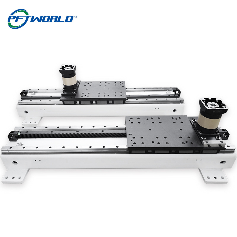 CL200 Heavy-Duty Linear Slide Module Wide Rack and Pinion Guide Rail for Steel Workbench Palletizing & Truss Manipulator