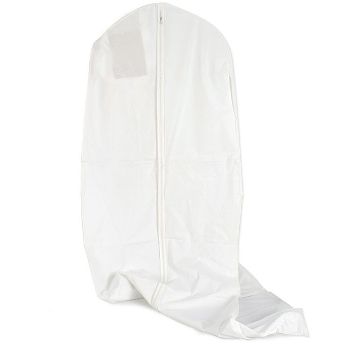 Non woven breathable dress cover bag wedding garment bag