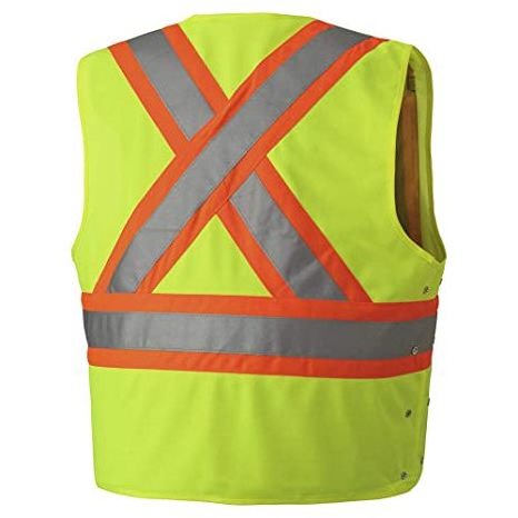 OEM Customized Logo Hi Vis Men's Workwear Coverall Road Safety Vest Reflective Polo Shirt