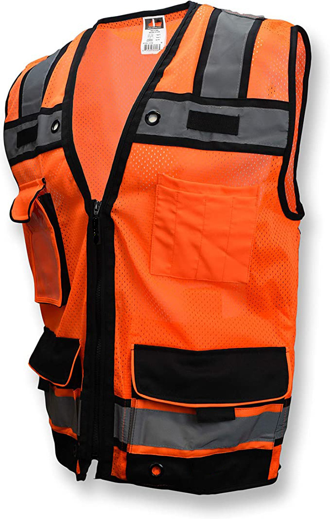 High Quality Hi Vis Reflector Jacket Reflective Safety Vest With Custom design Logo fast delivery