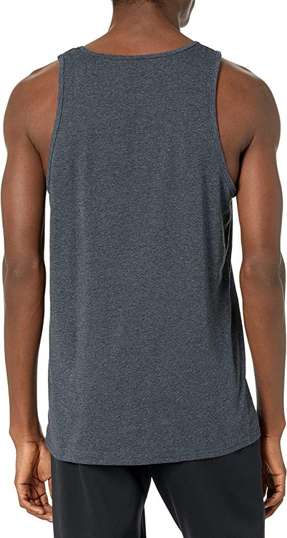 Cheap Factory Polyester Plain Blank Men's Ribbed Fitness Tank Top 3 -6 Pack White Black Grey Color Singlet For Men