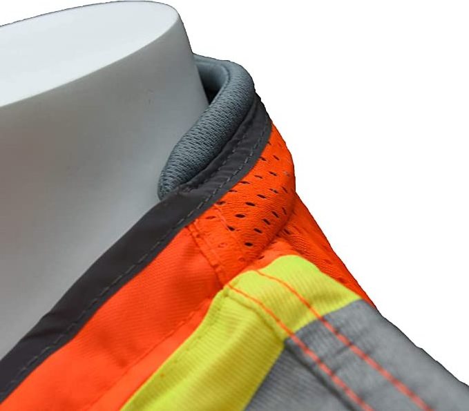 high visibility reflective vest construction reflective safety vest with logo security reflective vests