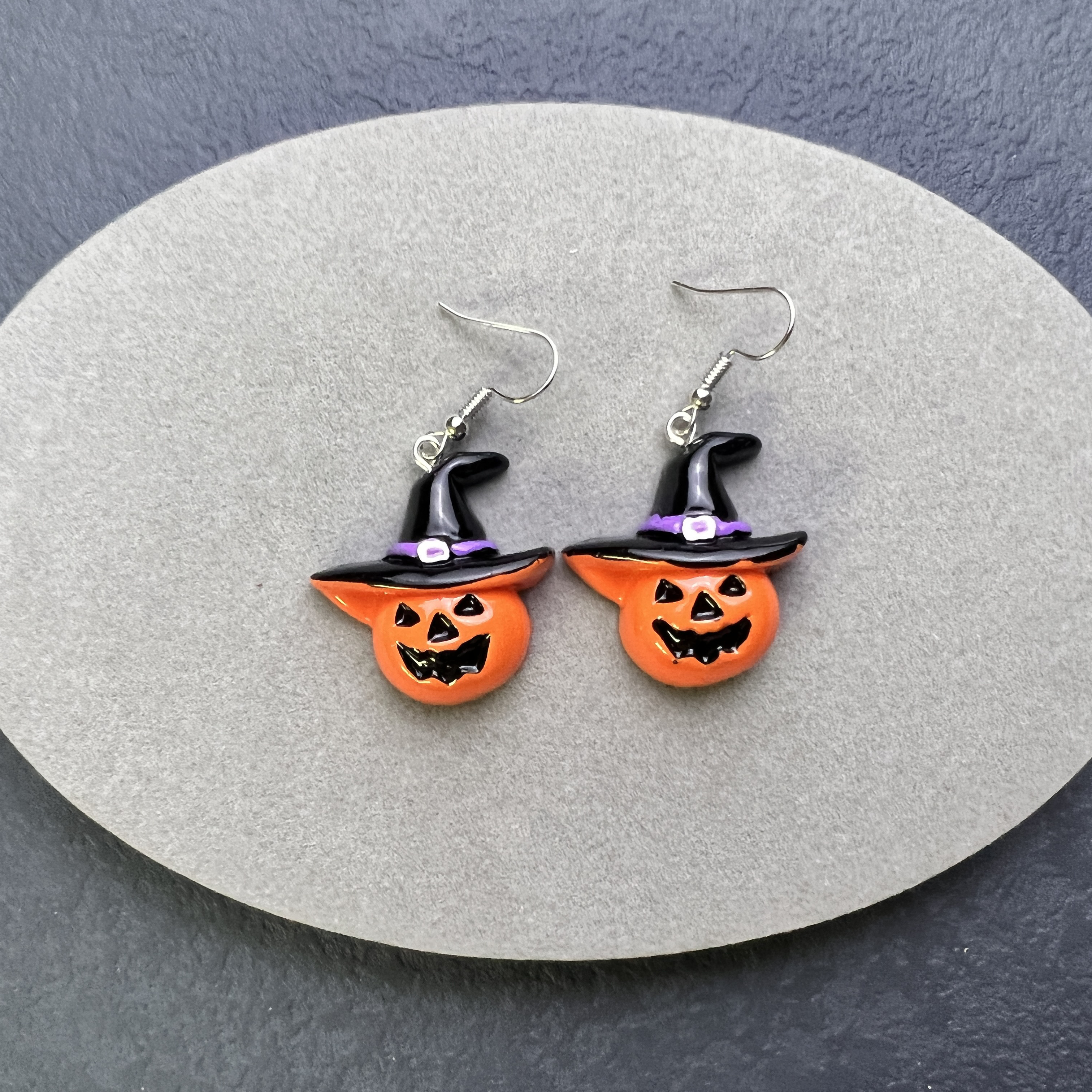 Western Hot Sale Halloween Earring Sets Pumpkin Alloy Bat/Spider  Ghost Ear Hook Earrings Halloween New Scary Funny Earrings