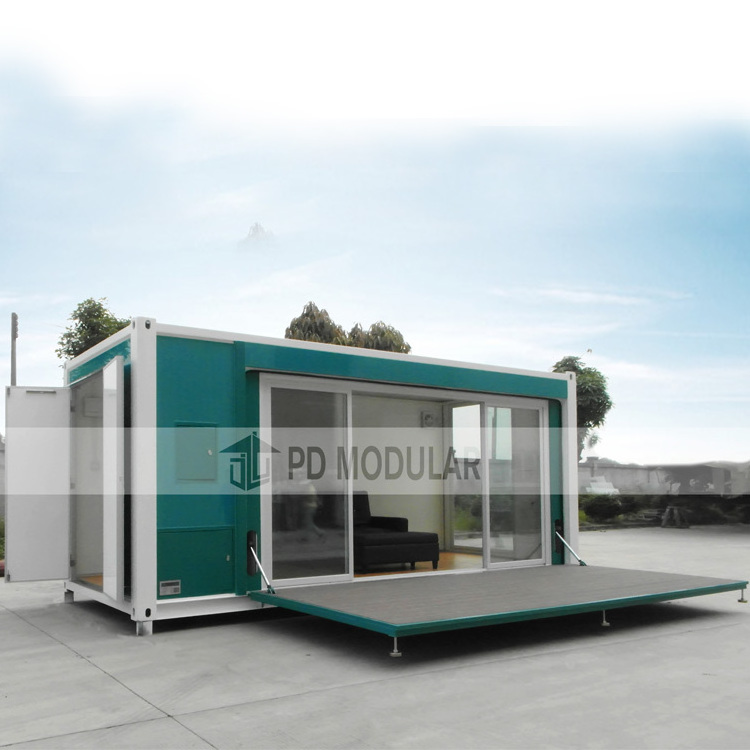 Prefabricated Mobile Container Coffee Shop Ice Cream Shop