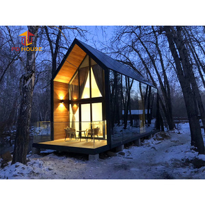 Luxury Prefabricated Modular Home Steel Mobile European Style Container House Villa for Sale.