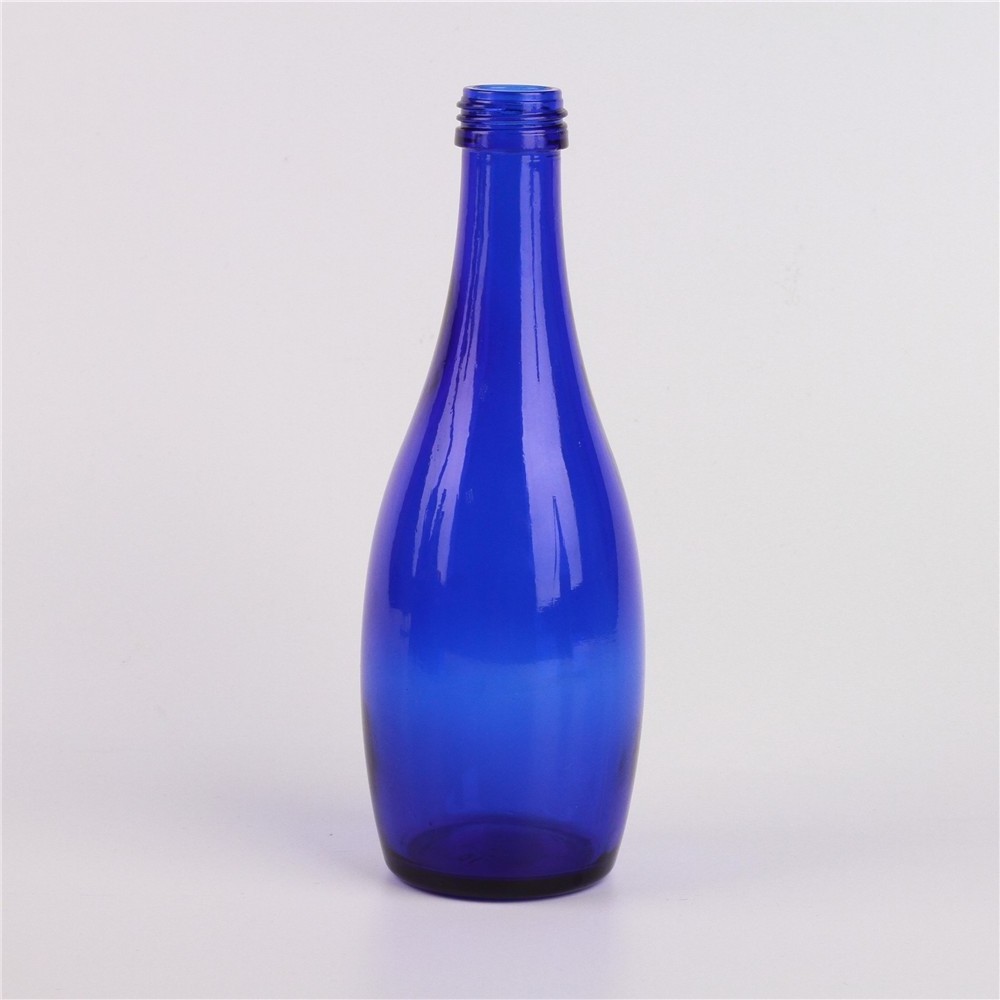 1000ml swing top cobalt blue glass bottle