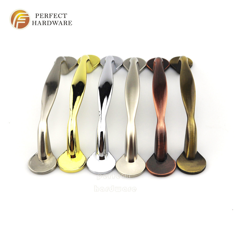 Kitchen Pulls Modern kitchen Gold furniture cabinet handle china furniture hardware supplier brushed nickel cabinet handles