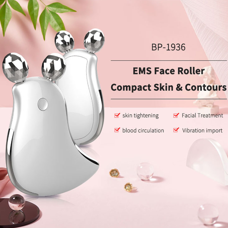 Electric Portable Face Lift Facial Massager EMS Roller