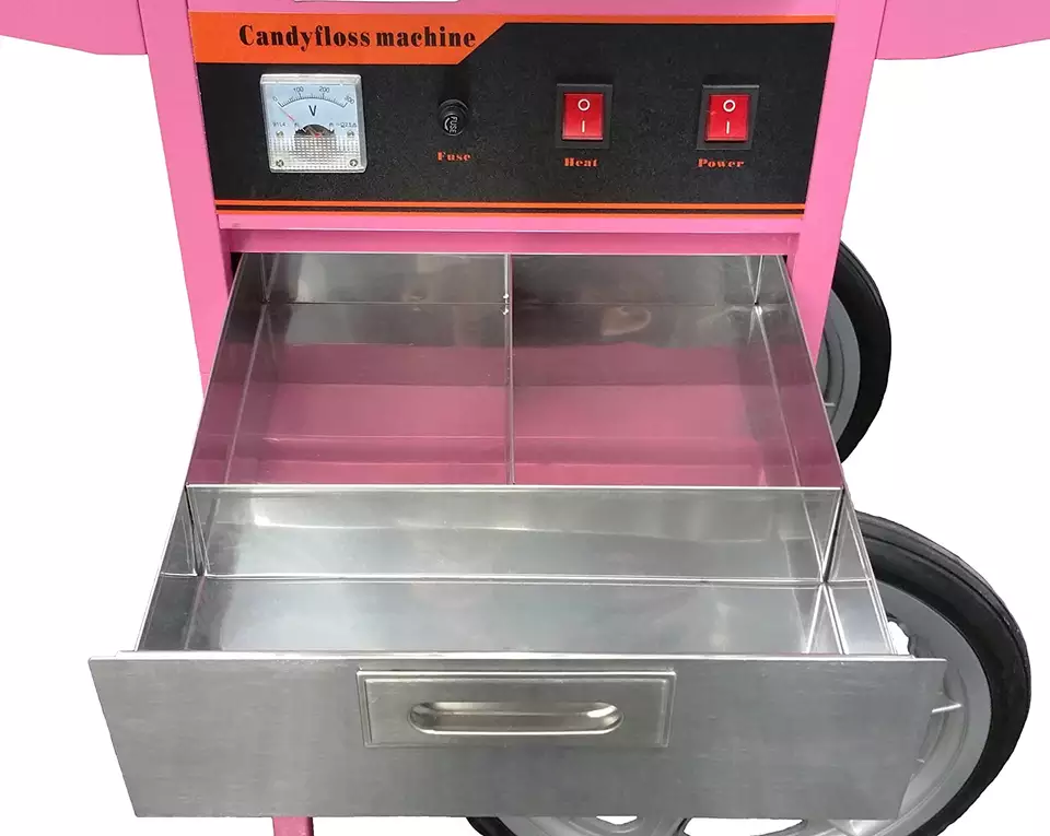 Factory hot sale commercial desktop pink electric cotton candy machine for commercial use