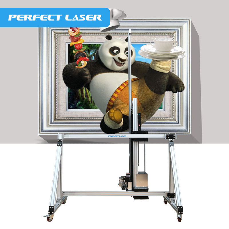 Perfect Laser - Art Gallery 3D Wallpaper Printing Machinery Prices On Glass/Wood/Tiles/Powder Painting Wall Printer