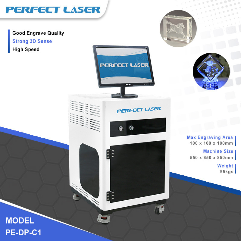 2d 3d Crystal Cube Photo Glass Gift Inside Laser Inscription Printer Engraver Printing Engraving Machine Equipment Manufacturers