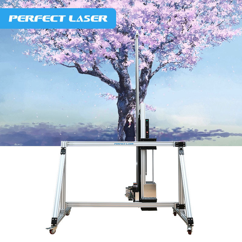 Perfect Laser - Art Gallery 3D Wallpaper Printing Machinery Prices On Glass/Wood/Tiles/Powder Painting Wall Printer