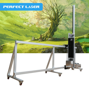 Perfect Laser - Art Gallery 3D Wallpaper Printing Machinery Prices On Glass/Wood/Tiles/Powder Painting Wall Printer