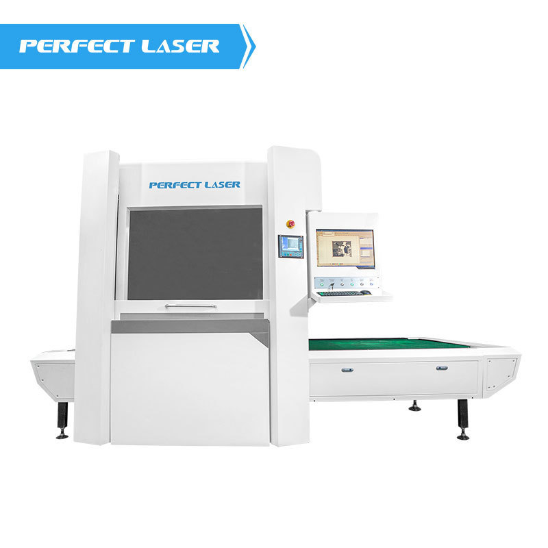 Perfect Laser - Denim Jeans Whisker Destroy Laser Washing Auto Feeding Conveyor Co2 Galvo Laser Marking Printing Machines