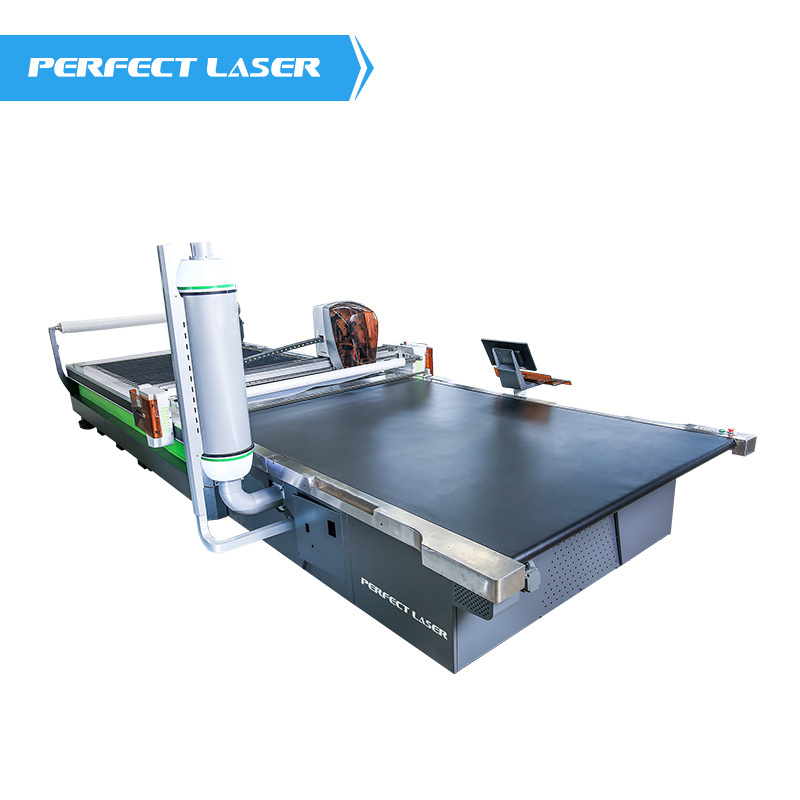 Perfect Laser- fully Automatic fabric cutting machine Vibrating knife automatic multi-layer cloth cutting machine