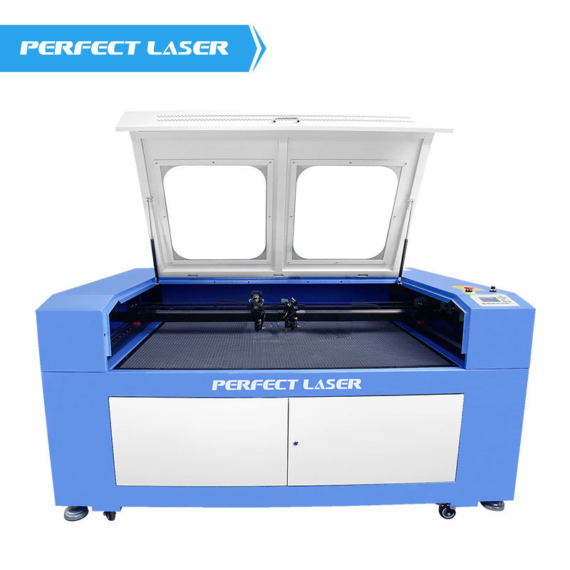 Perfect Laser -Nonmetal Fabric RECI 60w/80w/100w/150w Dual Heads Co2 Laser Cutting Engraving Machine For Leather