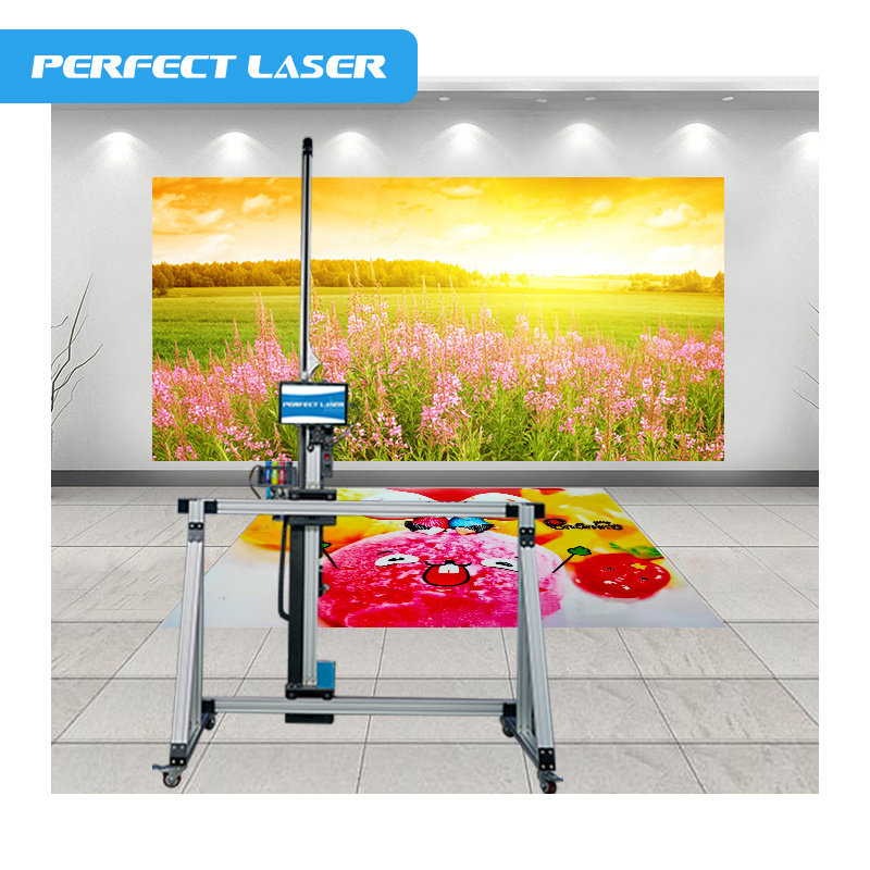 Parking Space Ground Graffiti Printer 3D Wall Advertising Color Drawing Machine 5D Ground Automatic Printing Inkjet Machine