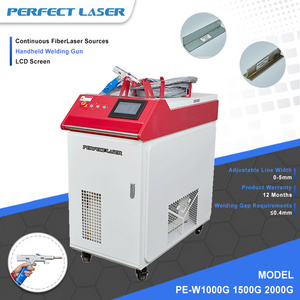 PERFECT LASER 1000w 1500w Watts handheld Portable Metal Carbon Iron Aluminium CNC Fiber Laser Welders Soldering Welding Machines