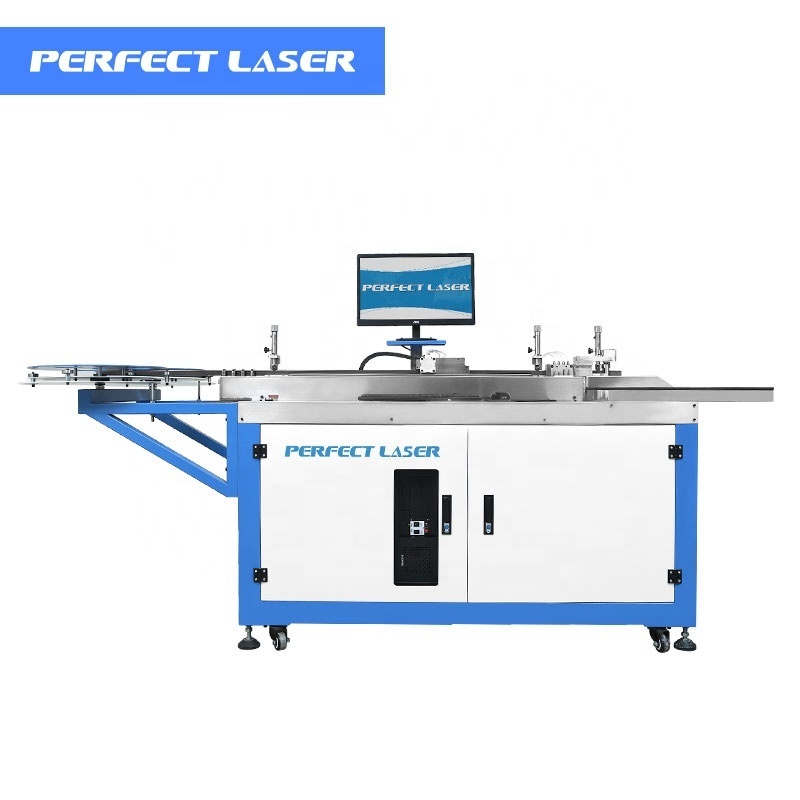 Perfect Laser-Automatic steel rule die thin sheet metal blade color box cigarette case button panel bender bending machine price