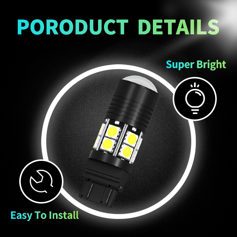 3157  LED Bulbs Xenon White Ultra Bright 13SMD LED Replacement For Brake Tail Turn Signal Parking Running Lights