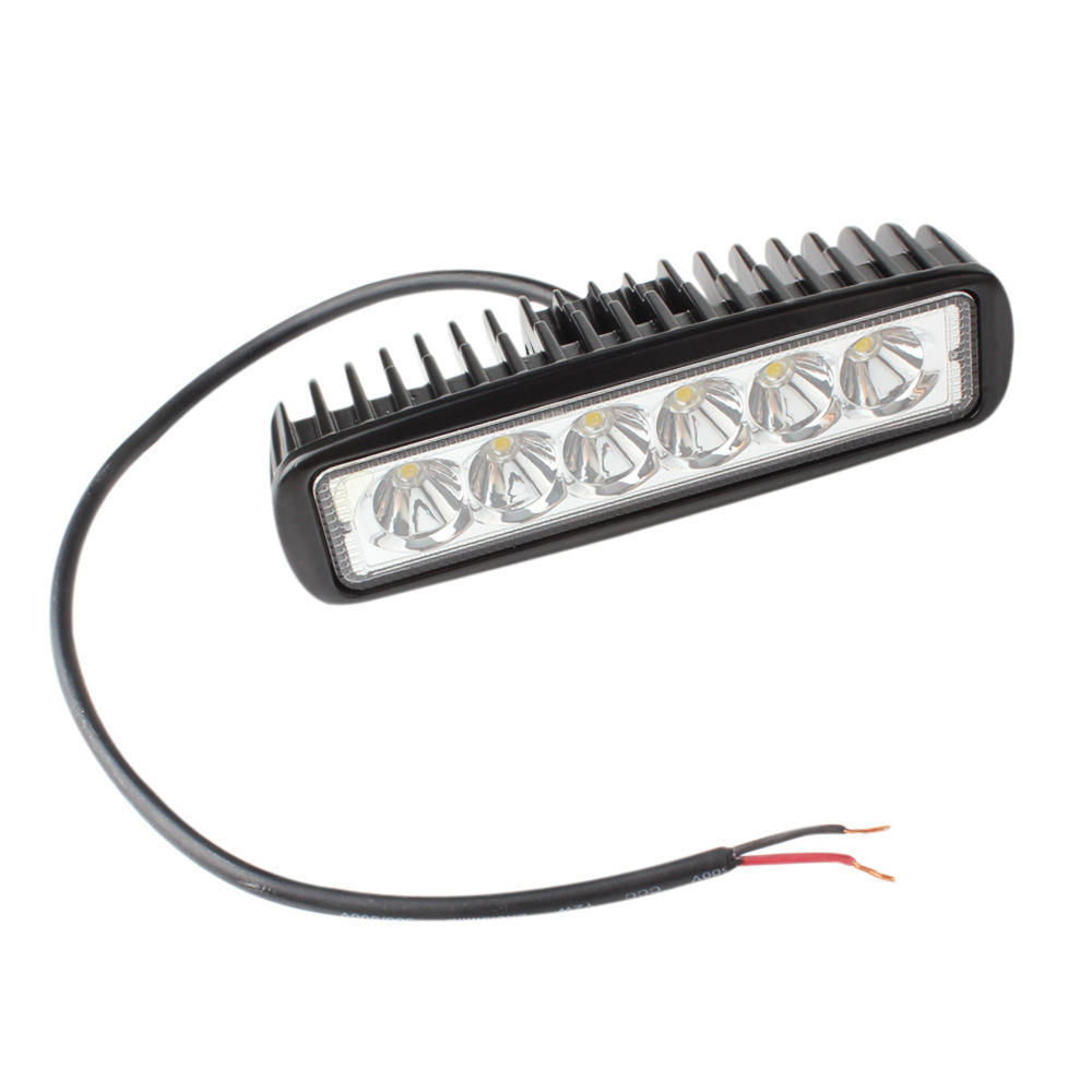 Perfect LED High Power Work light 6smd 18W spot flood lamp led light bar for SUV AUTO led work light