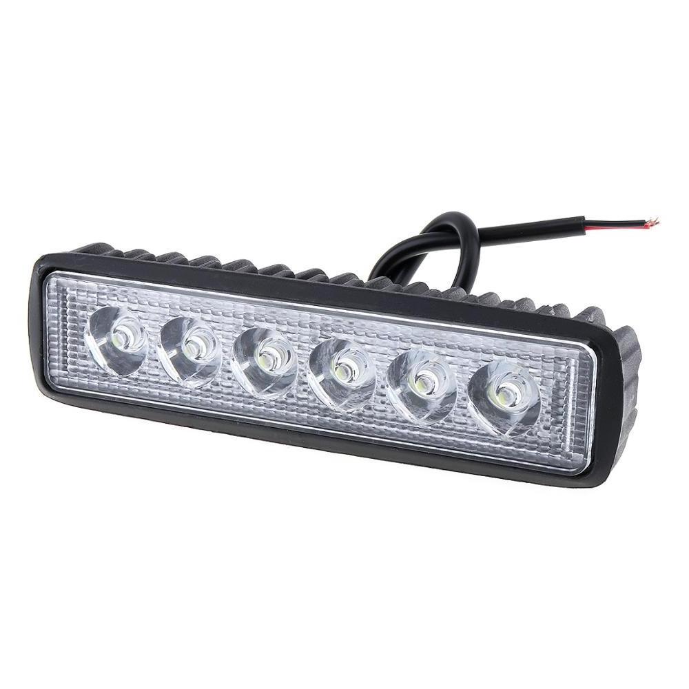 Perfect LED High Power Work light 6smd 18W spot flood lamp led light bar for SUV AUTO led work light