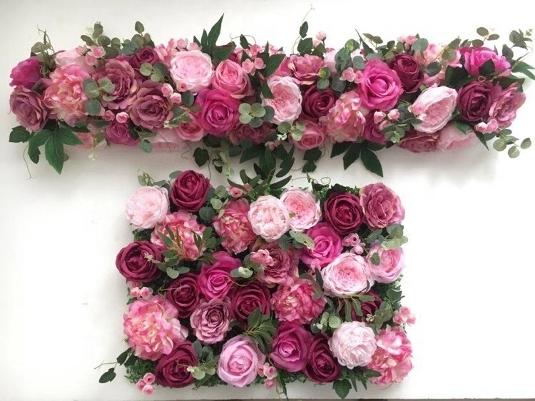 wedding flavors wedding floral arrangements decor flower decoration arches wall artificial flowers for wedding ceremony