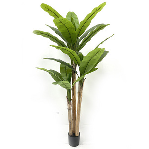 Artificial Plants faux banana plant Artificial bonsai tree potted plant artificial banana tree for indoor Decoration