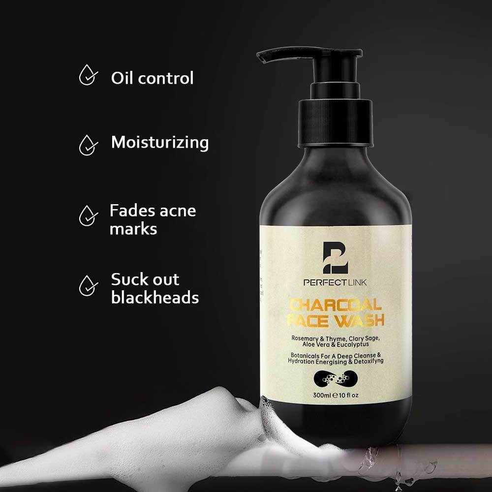 Private Label Organic Vegan Korean Face Cleanser Anti Acne Mens Skin Care Face Deep Cleansing Face Wash