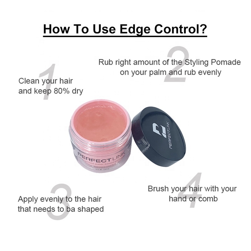 Free Sample Hair Styling Pomade /Wax for Women or Men Anti-Frizzy Extra Hold Edge Control