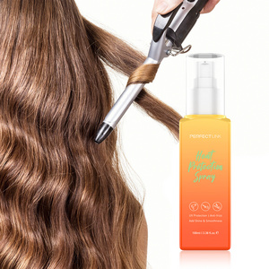 100ML Thermal & Heat Protectant Spray, Protects Hair from Heat Damage, Intense Heat Protection Oil Serum for All Hair Types