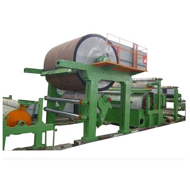 Home business investment idea waste paper recycling 3-7 tons per day pulp molded toilet tissue paper making machine