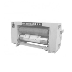 1200 mm width semi-auto roller to roller rotary flute plastic sheet corrugated cardboard die cutting machine price