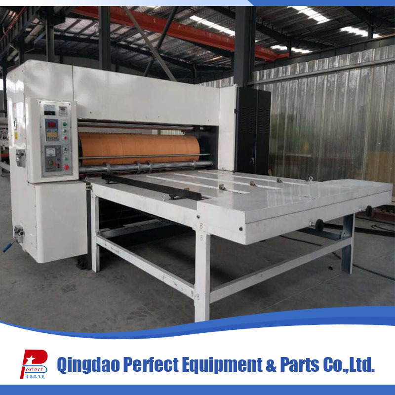 1200 mm width semi-auto roller to roller rotary flute plastic sheet corrugated cardboard die cutting machine price