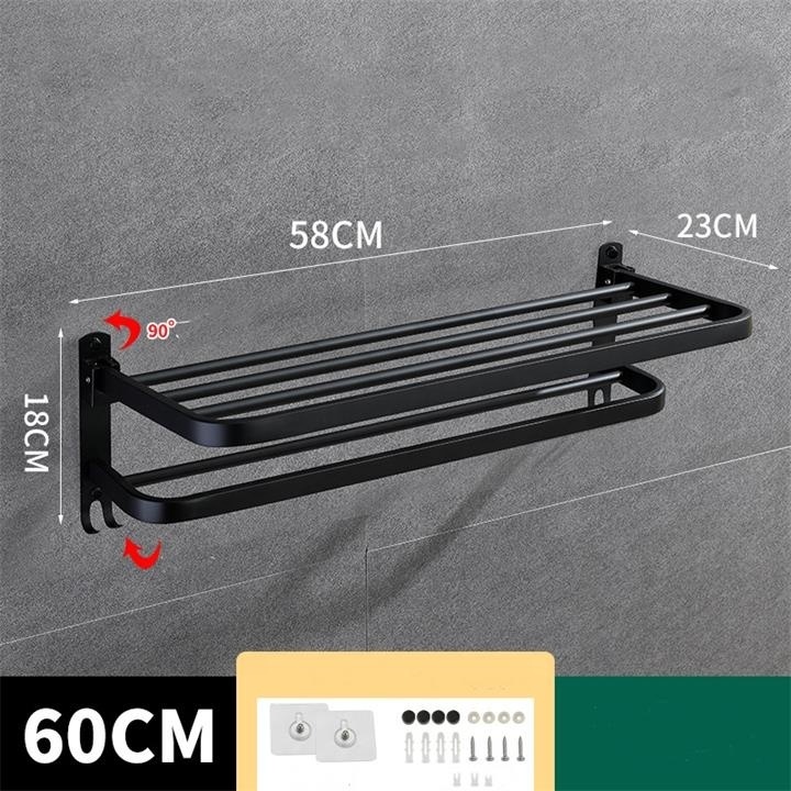 Hot Sale Wall Mounted Stainless Steel Bathroom Towel Rack