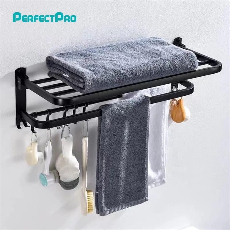 Hot Sale Wall Mounted Stainless Steel Bathroom Towel Rack