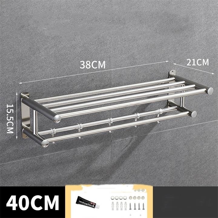 Factory Supply Wholesale Stainless Steel Towel Shelf Towel Rack