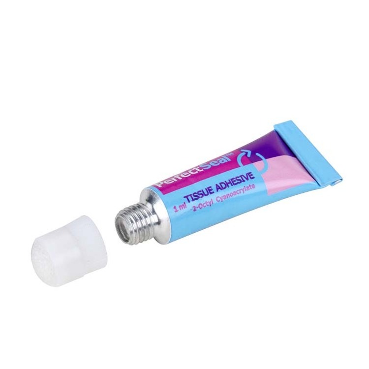 Perfectseal 2-octyl cyanoacrylate medical glue tissue adhesive blue glue