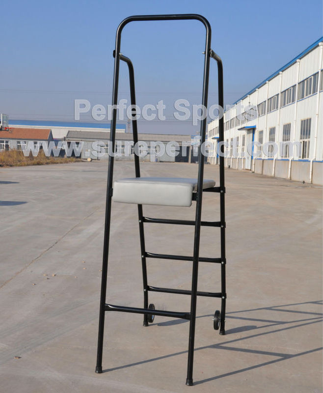 Portable Steel Tennis Umpire Chair / Volleyball Referee Chair / Judge Stand