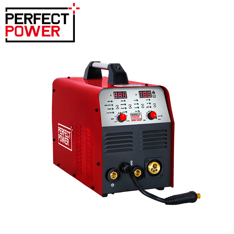 5 in 1 MMA TIG MAG MIG Welder 180 AMP IGBT Aluminum CO2 NO GAS Inverter Welding Machine Aluminium Welding Machine