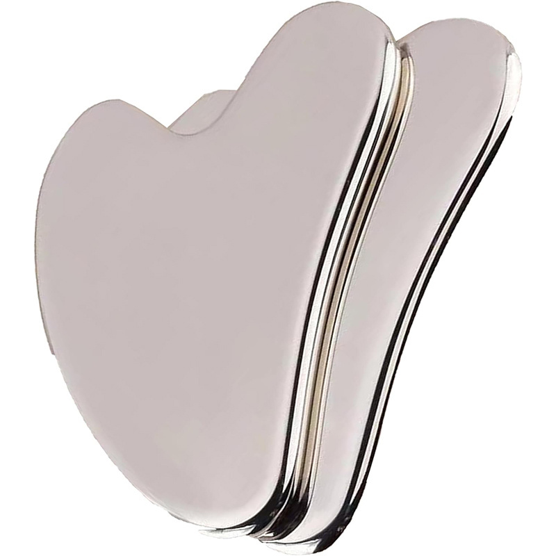 Cold Face Massager Sculpt Tool Premium 304 Stainless Steel Gua Sha Metal Stainless Steel Guasha Board