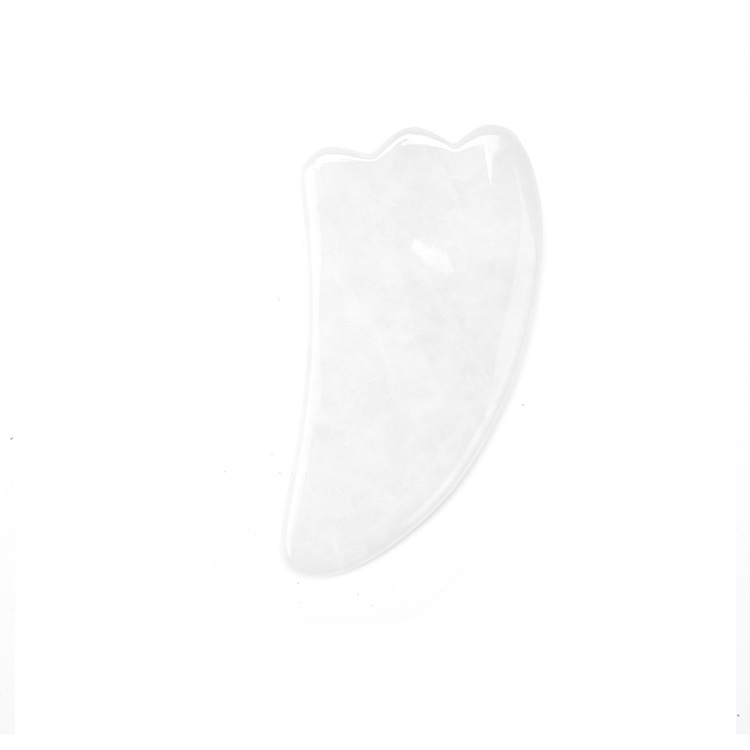 Factory Price Horn Shape Collection Natural Large Gemstone Facial Guasha Scraping Body Gua Sha Massager Tool