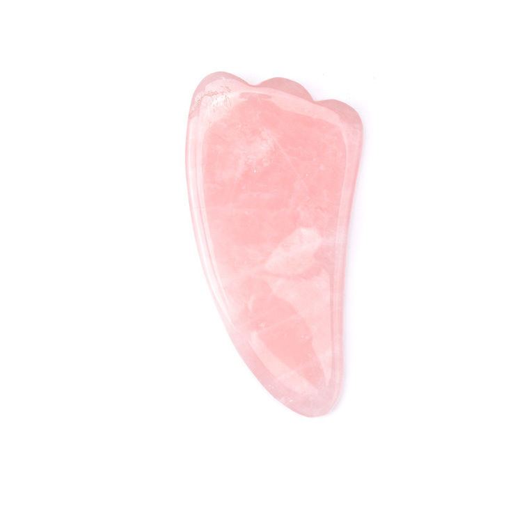 Factory Price Horn Shape Collection Natural Large Gemstone Facial Guasha Scraping Body Gua Sha Massager Tool