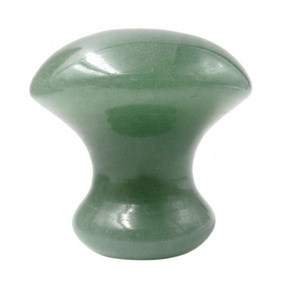 Luxury Real Stone Manufacturer Massage Jade Roller Mushroom Shaped Remove Wrinkles Gua Sha for Facial Skin