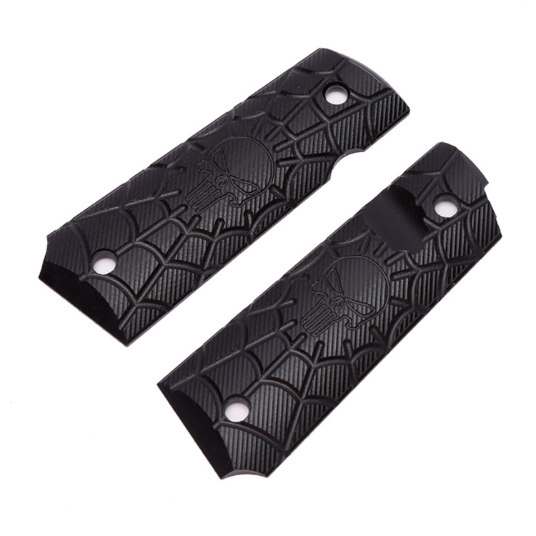 Factory Directly Supply Precision CNC machined Full size G-10 Punisher Grips for Shooting