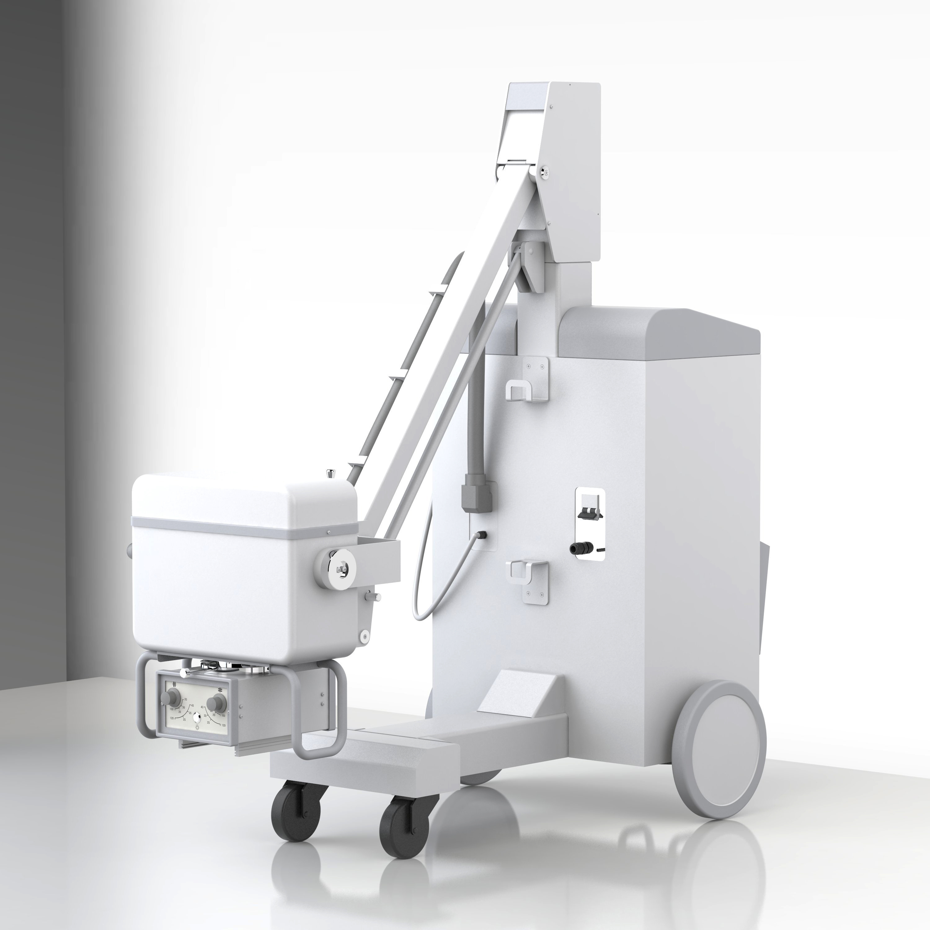 Mobile X Ray Machine PT05BY; Mobile Medical Diagnostic X-Ray Equipment