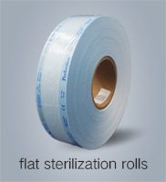 Sterilization Pouch EO Sterilization Reel Flat Medical Packaging for Dental Hospital Salon Tattoo