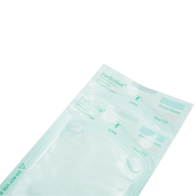 Fomed Factory Supply Sterilization Indicator Pouch Roll Dry Medical Heat Sterilization Pouches