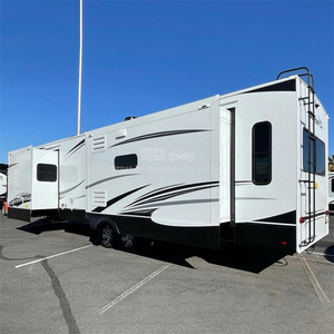 Custom Size Fiveth Wheel Comfortable Mobile Off Road Van House Travel Trailer Overland Caravan Camper Sales Motorhome